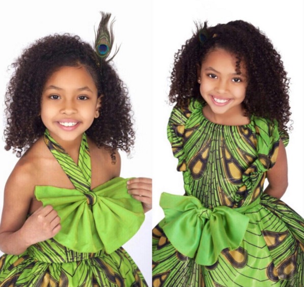 Des accessoires de mode africaine pour enfant en wax tout en couleur -  Africouleur