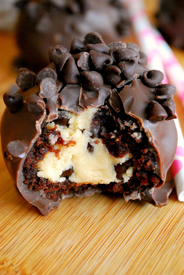 08 - Chocolate Chip Cookie Dough Brownie Bombs