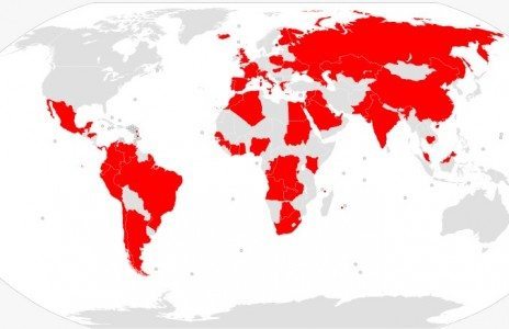 Carte de la Panama Papers