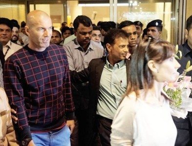 zinédine zidane en inde