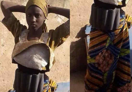 Femme Kamikaze au Nigéria