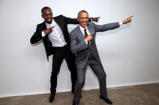 obama et bolt