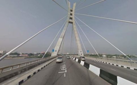 Google streetview Nigeria bridge